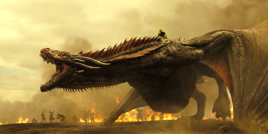 A dragon from Game Of Thrones with Daenerys on him. Should this dragon be part of the box set