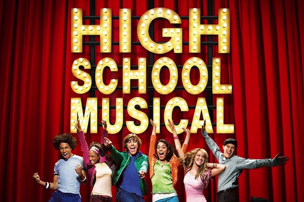 The first poster ever for High School Musical