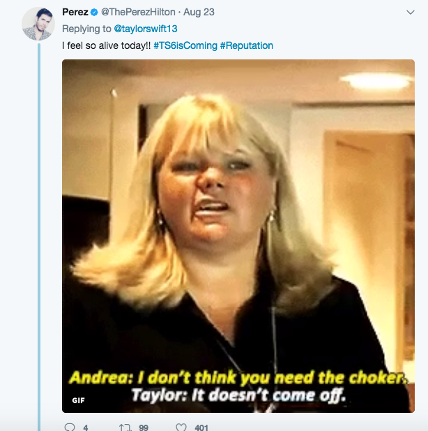 Taylor Swift twitter