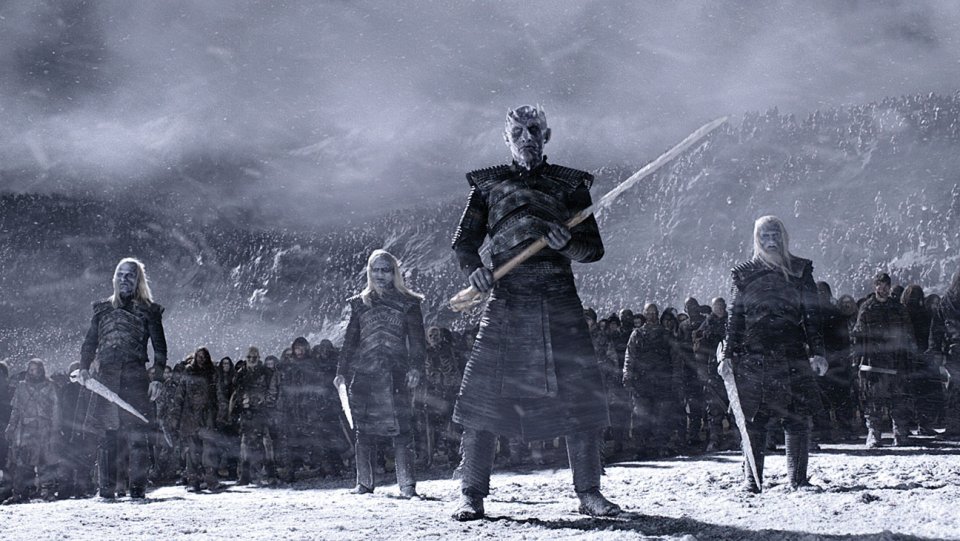 The Night King with his army