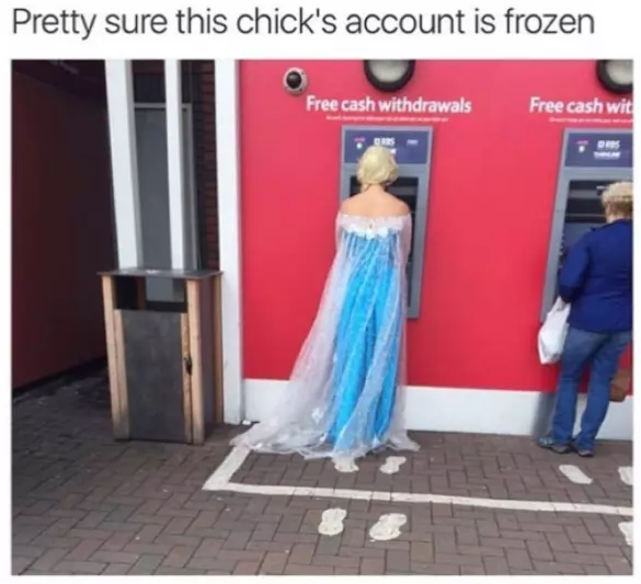 Well, Lets Hope Not. She Won't Be Able To Let It Go