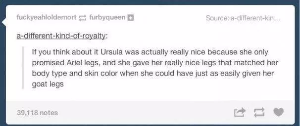 Ursula Was Actually Quite Fair In Her Deal With Ariel