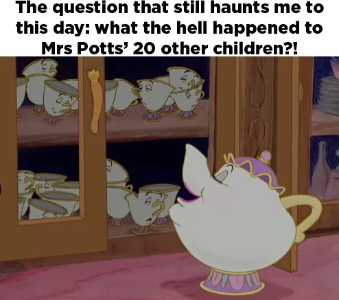I'd Rather Not Think About It
