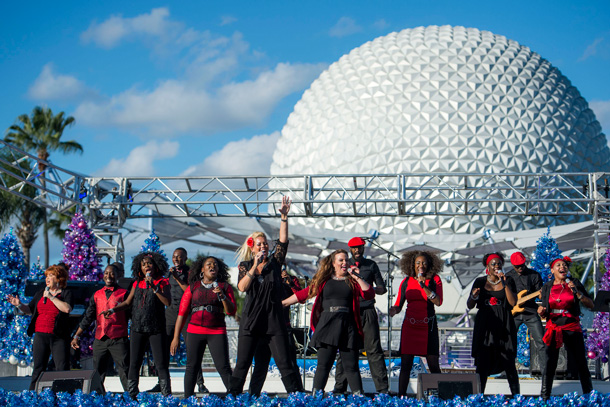 Holiday Music Throughout World Showcase