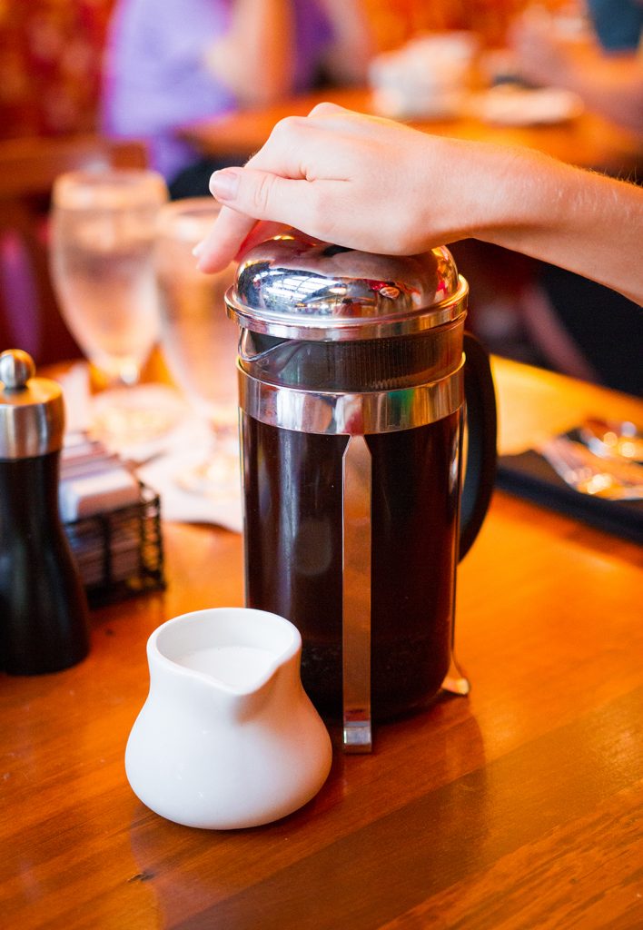 Kona Cafe’s Kona Coffee Press Pot