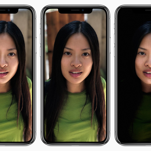 Portrait Lighting with Front Camera