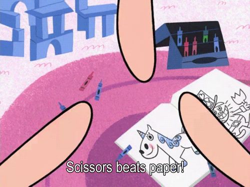 paper or scissors