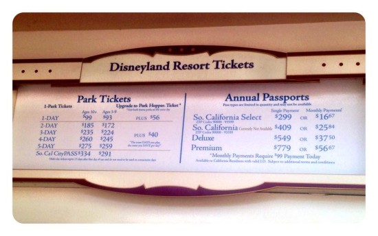 The Prices Of Admission Has Changed Quite A Lot