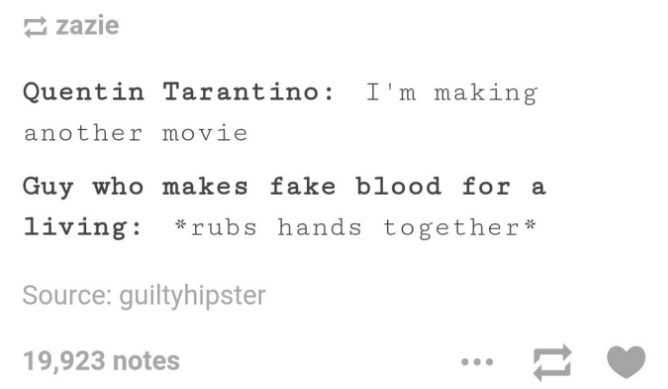 It's very true