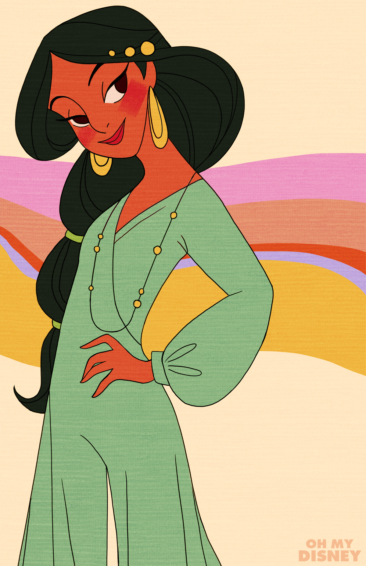 Retro-Inspired Jasmine