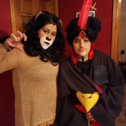 Scar From Lion King And Jafar From Aladdin