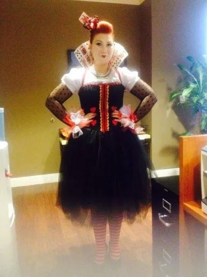 The Queen Of Hearts From Alice In The Wonderland