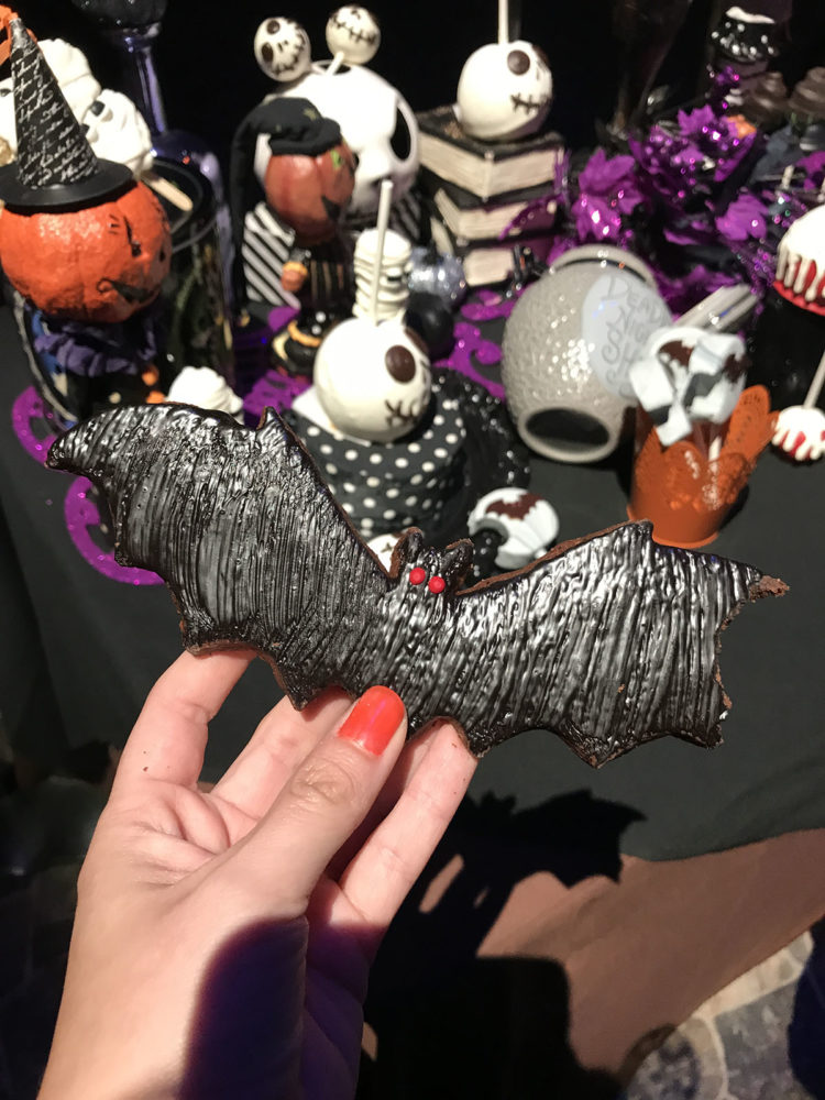 The Heavenly Chocolate Bat Wing Cookie