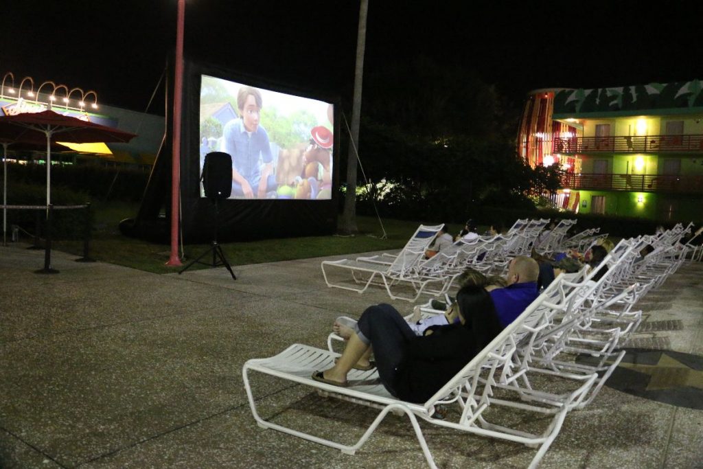 What’s more magical than a Disney movie? Sitting under the stars