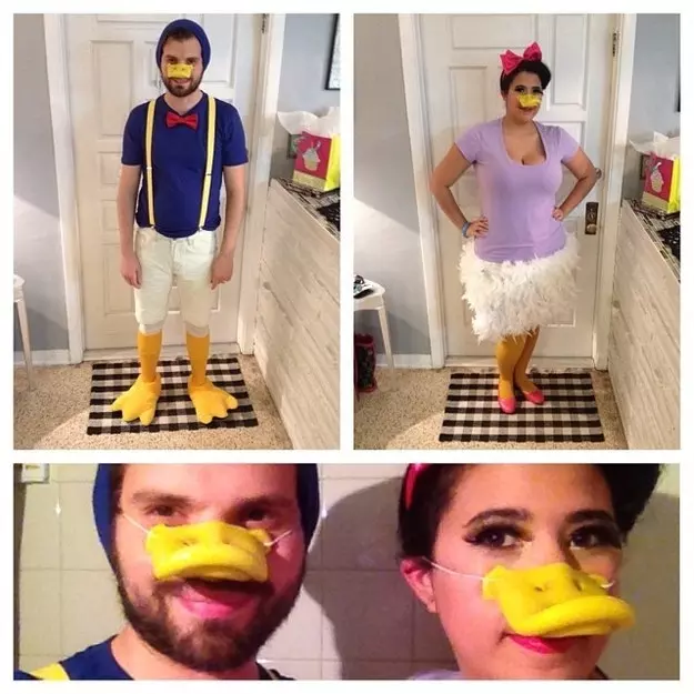 Donald And Daisy Duck