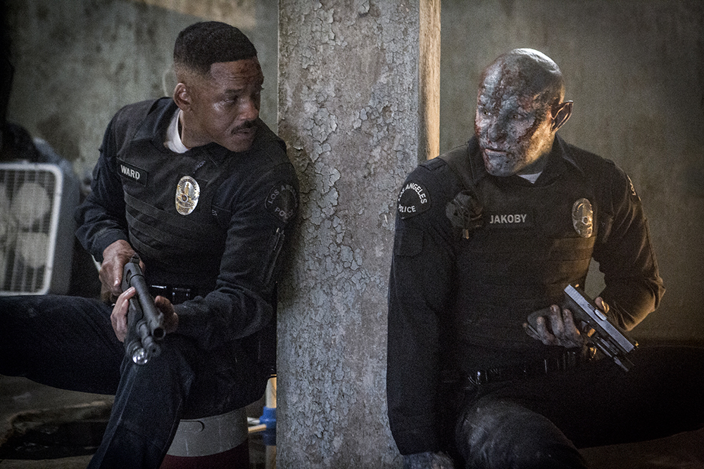 Will Smith and Joel Edgerton in Bright