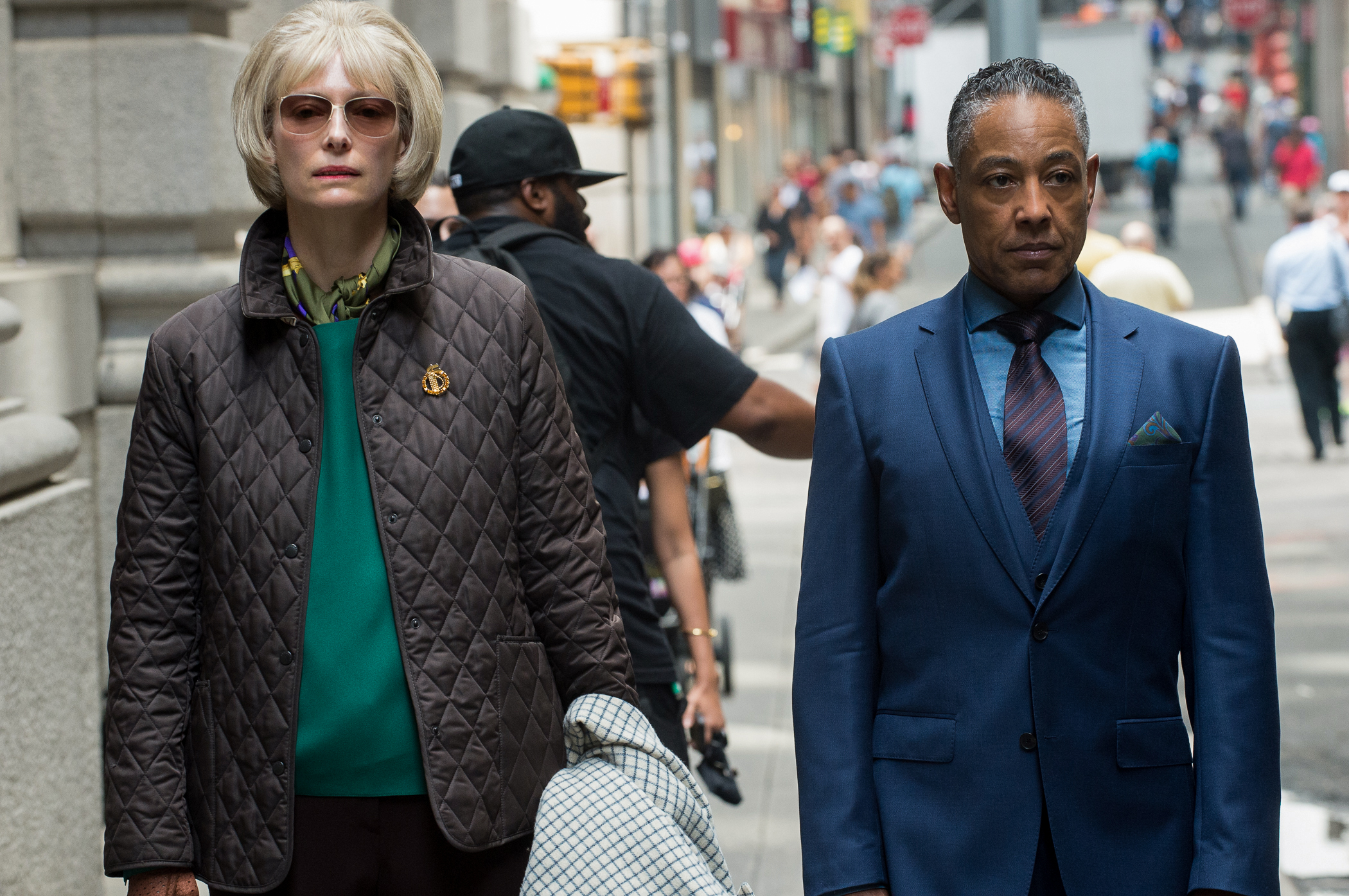 Raining Money: Tilda Swinton and Giancarlo Esposito in Okja