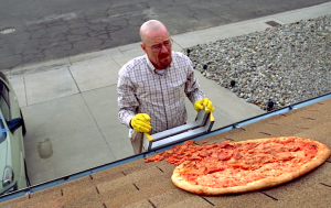 Throwing Pizza on the Roof IRL? Like, Seriously