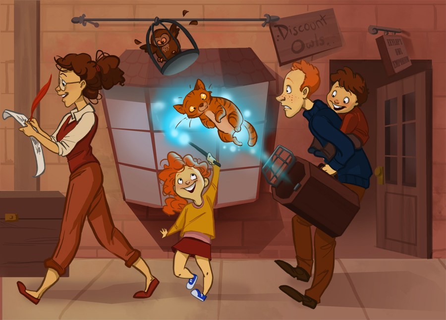 Harry Potter and One Big Happy Family