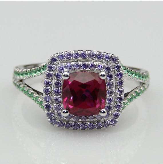 Ariel Inspired Ring In The Sea
