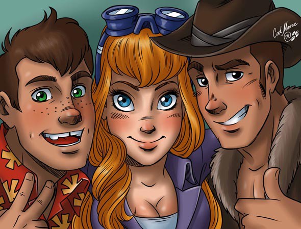Chip, Dale, And Gadget