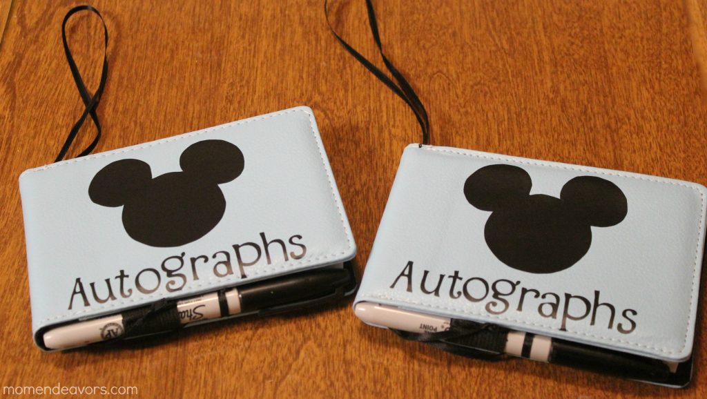You do not have to buy an autograph book
