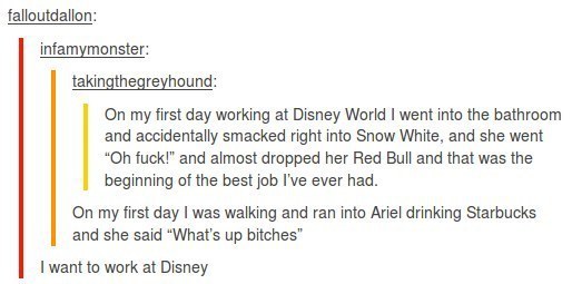 Who Doesn't Want To Work At Disney
