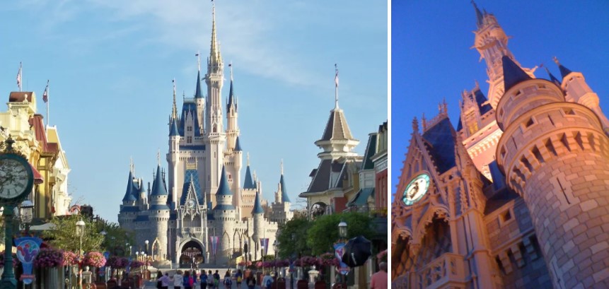 Imagineers Actually Used Increasingly Shorter Windows And Bricks To Make
