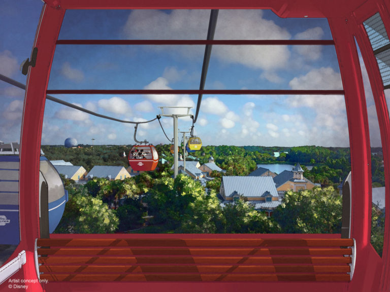 There Is Also Going To Be A New Mode of Transportation, Disney Skyliner