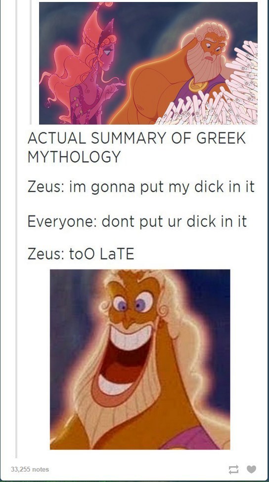 The Summary Of Greek Mythology