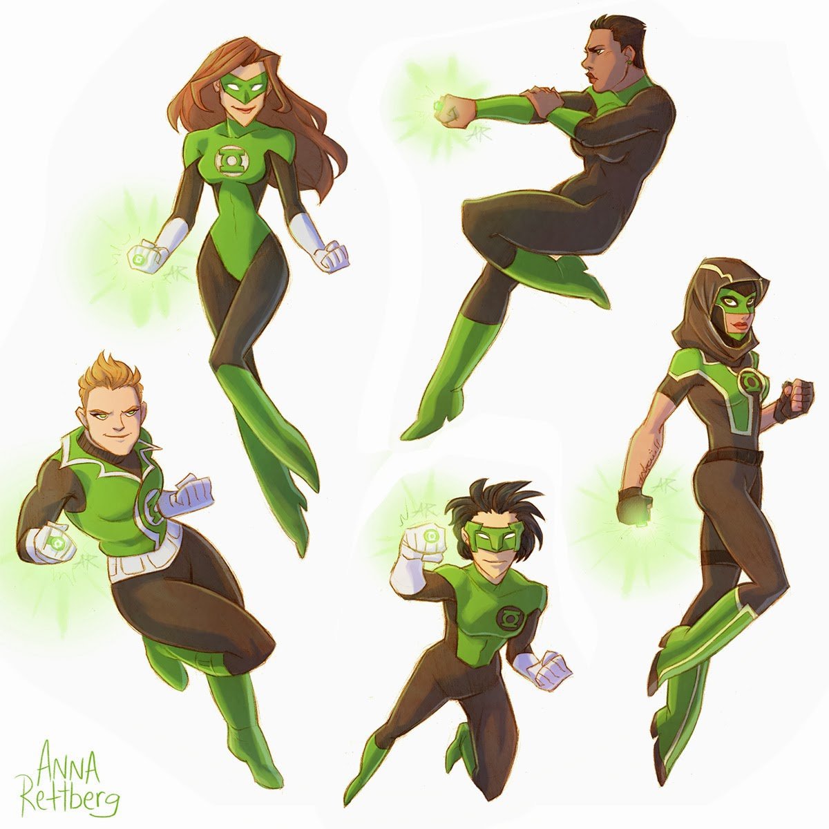 Female Green Lantern Corps