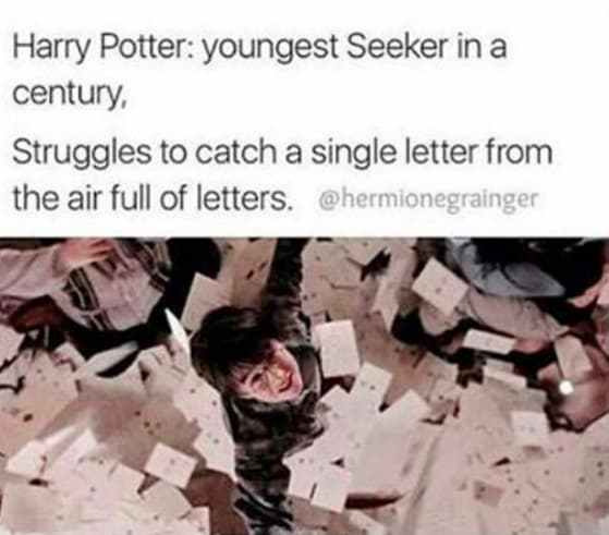 Are we sure he didn't use some kind of magic to be a good seeker