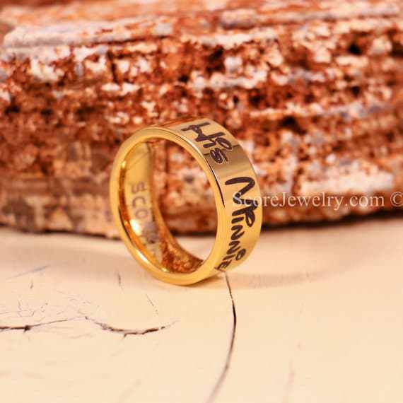 A Mickey And Minnie Inspired Ring