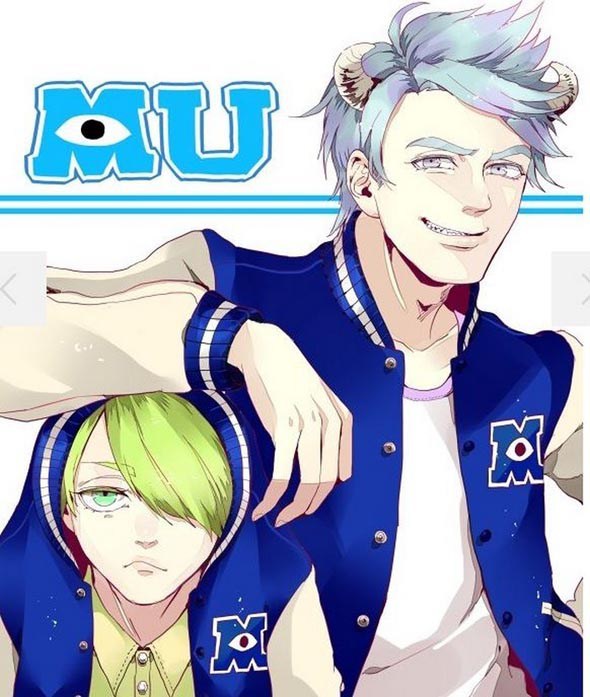 Mike Wazowski And Sulley