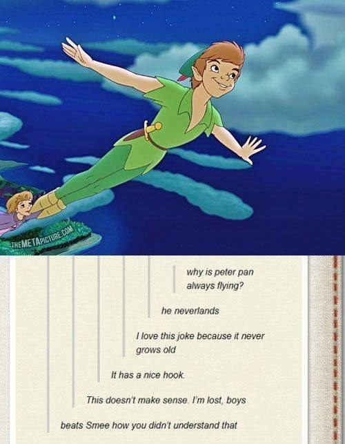 What's Better Than Peter Pan Puns