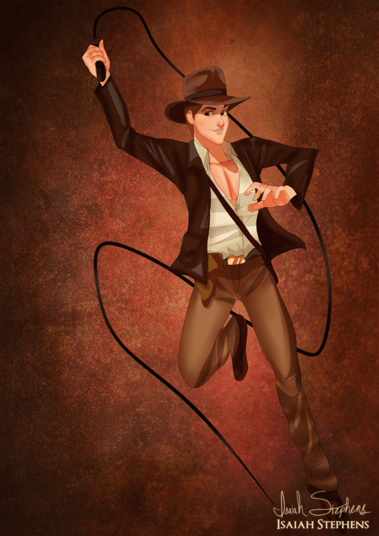 Prince Philip as Indiana Jones