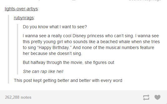 Disney Get On This