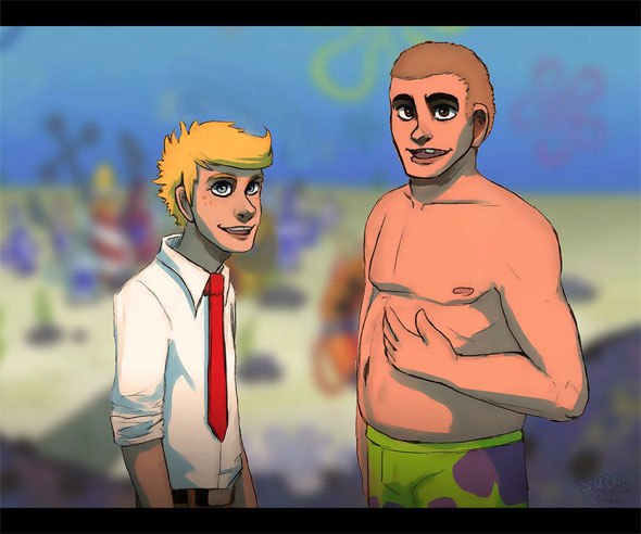 SpongeBob And Patrick