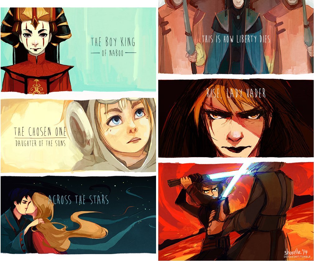 Star Wars Prequels Swapped