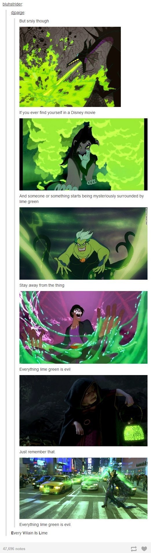 Lime Green Is The Epitome Of Evil