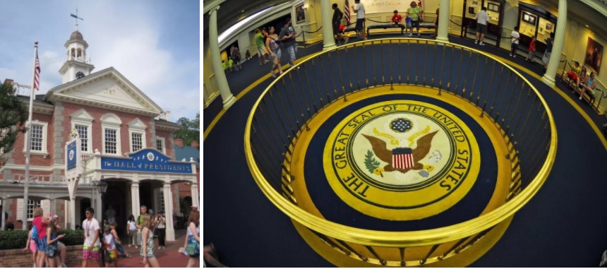 Hall Of The Presidents In Disney Land Is The Only Place