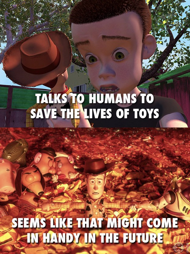 That is just because the movie had to movie. How else could it create conflict