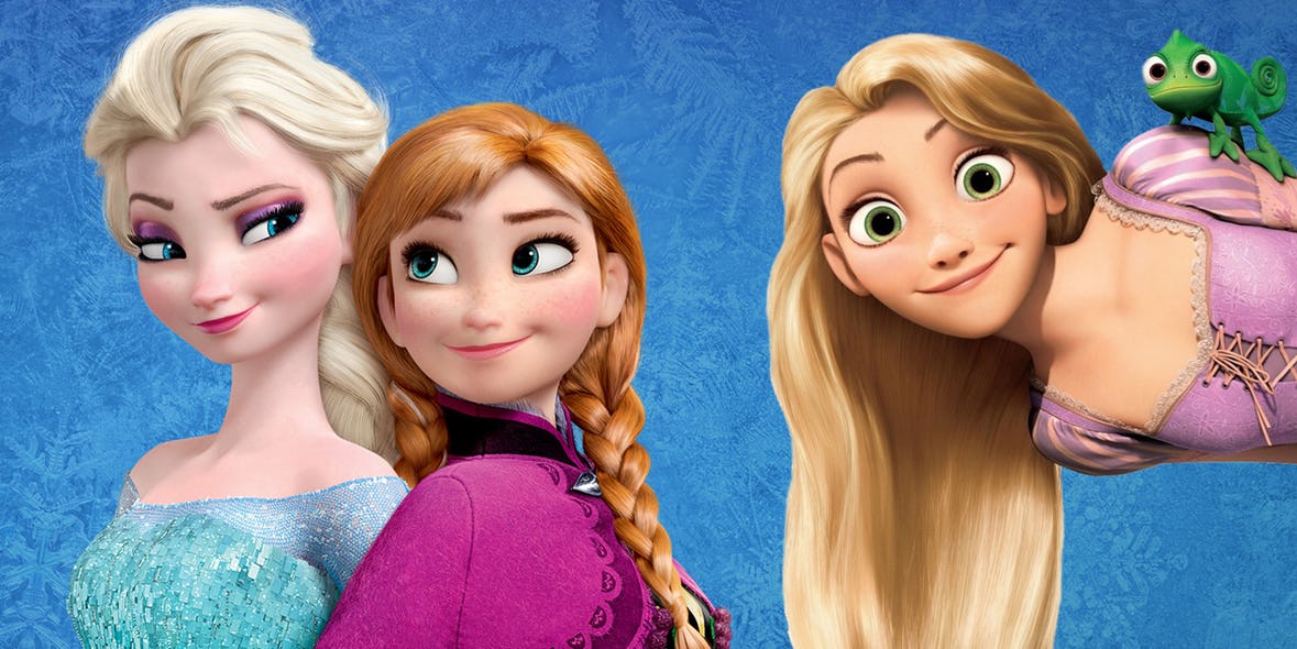 Elsa and Rapunzel are sisters