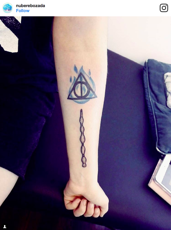 This Wand and Deathly Hallows