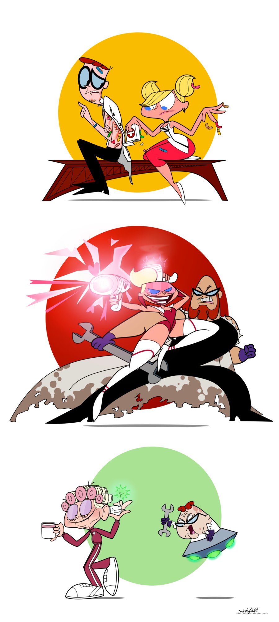 Dexter and Dee Dee Ego Trip Redesigns