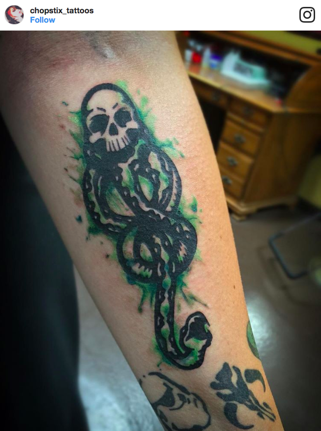 This Haunting Dark Mark