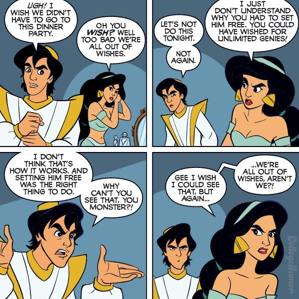 Aladdin and Jasmine: Make a Wish