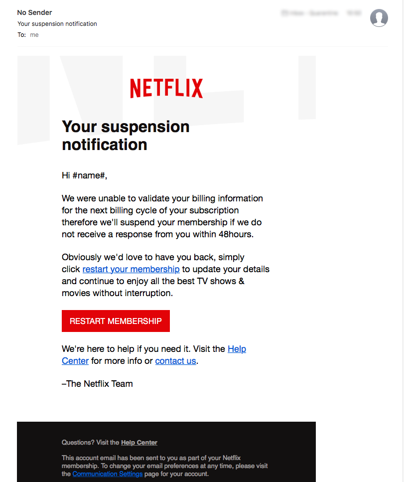 This is What the Phishing E-mail Looks Like