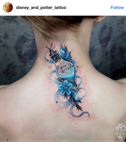 This Beautifully Colored Felix Felicis Ink