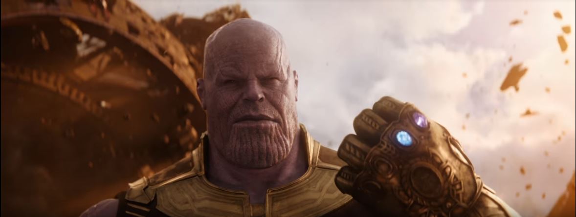 Chilling Sight of Thanos